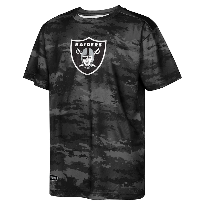 Youth Black Las Vegas Raiders Scrimmage T-Shirt