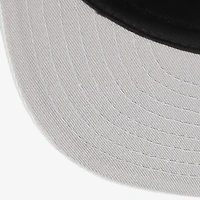 Casquette snapback New Era noire et argentée pour jeunes, Las Vegas Raiders, draft NFL 2026, pré-courbée 9FIFTY
