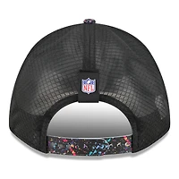 Casquette ajustable 9FORTY NFL Crucial Catch 2025 des Las Vegas Raiders de New Era pour jeunes