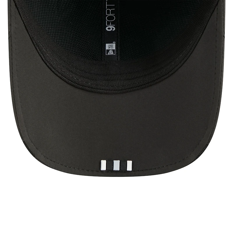 Youth New Era Black Las Vegas Raiders 2025 Sideline 9FORTY Adjustable Hat