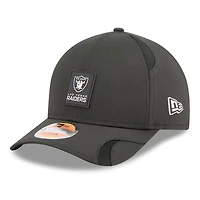 Youth New Era Black Las Vegas Raiders 2025 Sideline  9FORTY Adjustable Hat