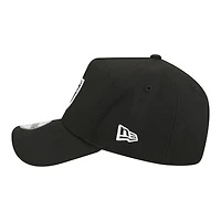 Casquette ajustable New Era noire Las Vegas Raiders 9FORTY A-Frame pour jeunes