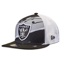 Casquette snapback noire Las Vegas Raiders Tear 9FIFTY New Era pour jeune
