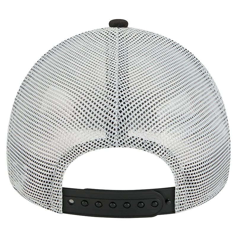 Casquette ajustable New Era blanche/noire Las Vegas Raiders Streak 9FORTY A-Frame pour jeune