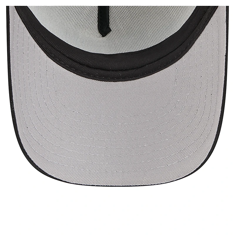 Casquette ajustable New Era blanche/noire Las Vegas Raiders Streak 9FORTY A-Frame pour jeune