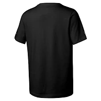 T-shirt Nike noir pour jeune des Las Vegas Raiders, équipe de touche