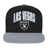 Youth Outerstuff  Black Las Vegas Raiders Essentials Snapback Hat