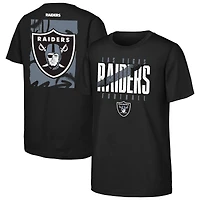 T-shirt noir pour jeunes Outerstuff des Las Vegas Raiders