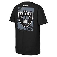 T-shirt noir pour jeunes Outerstuff des Las Vegas Raiders