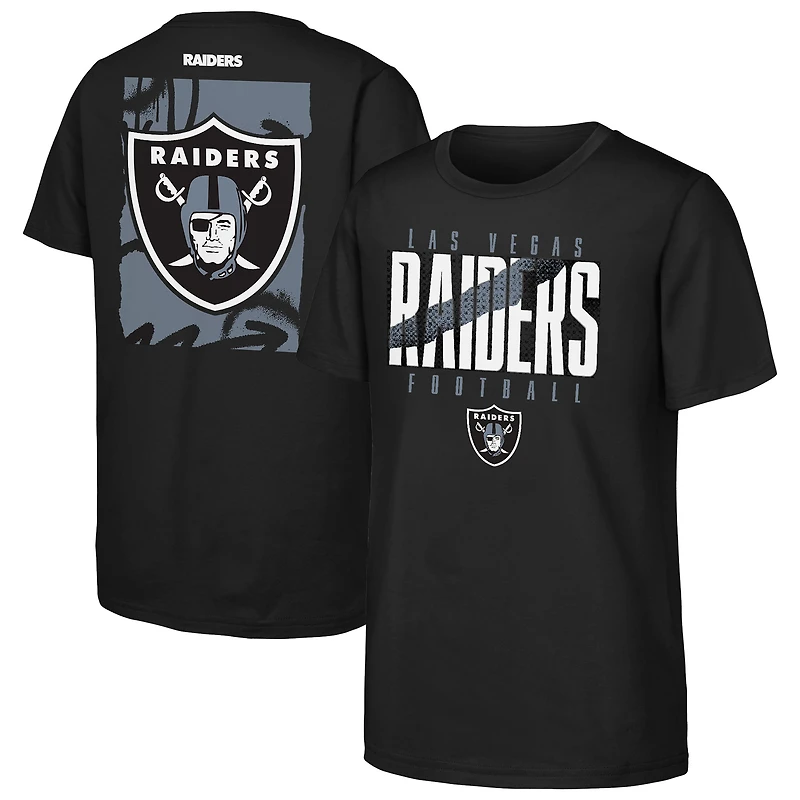 Youth Outerstuff Black Las Vegas Raiders Posterize T-Shirt
