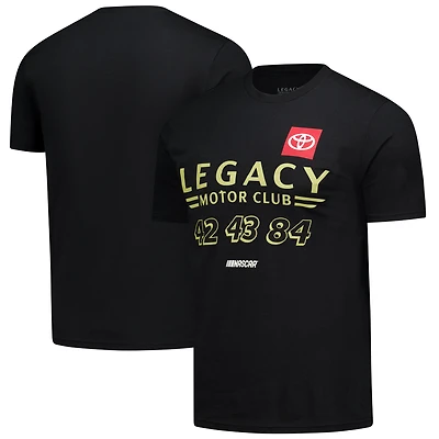 T-shirt noir classique pour homme avec logo Legacy Motor Club Legacy, en mélange de trois matières.