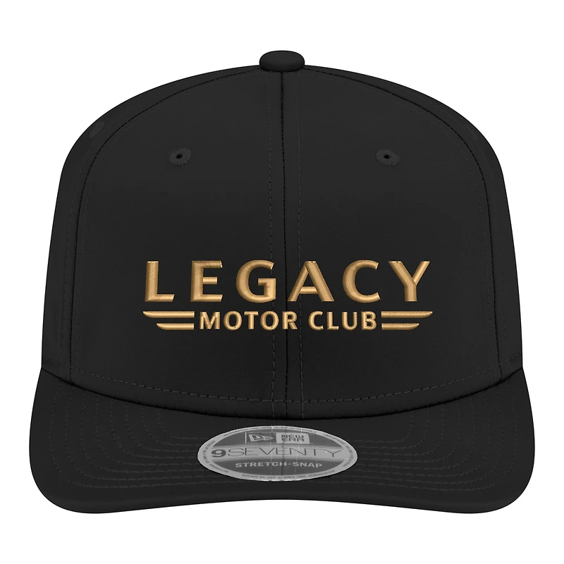 Casquette ajustable New Era Legacy Motor Club 9SEVENTY noire pour homme