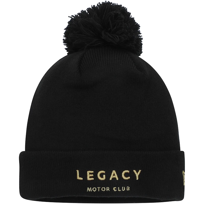 Bonnet en tricot à revers avec pompon LEGACY Motor Club New Era pour homme