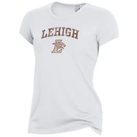 T-shirt souvenir blanc Lehigh Mountain Hawks de Women's Alternative Apparel