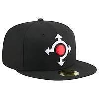 Men's New Era  Black Lehigh Valley IronPigs Theme Nights 59FIFTY Fitted Hat