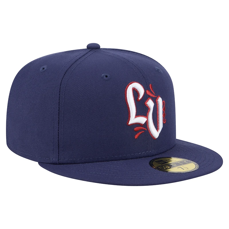 Men's New Era  Blue Lehigh Valley IronPigs Authentic Collection 59FIFTY Fitted Hat