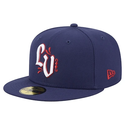 Men's New Era  Blue Lehigh Valley IronPigs Authentic Collection 59FIFTY Fitted Hat