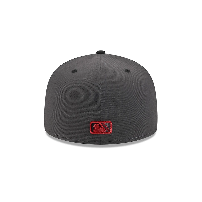 Men's New Era Gray Lehigh Valley IronPigs Theme Nights 59FIFTY Fitted Hat