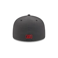 Men's New Era Gray Lehigh Valley IronPigs Theme Nights 59FIFTY Fitted Hat