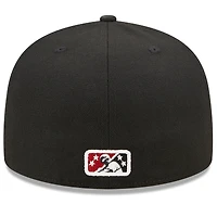 Casquette ajustée 59FIFTY Lehigh Valley IronPigs Marvel x Minor League New Era pour homme, noire
