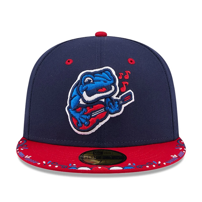 Men's New Era Navy/Red Lehigh Valley IronPigs 2026 Copa De La Diversion 59FIFTY Fitted Hat