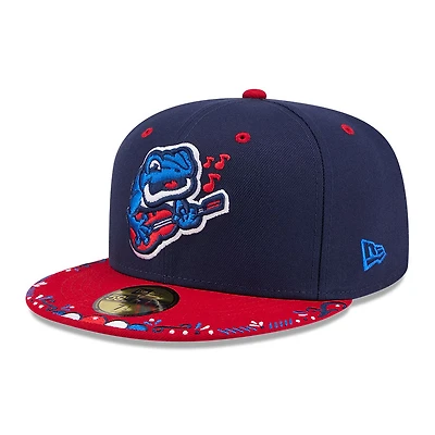 Casquette ajustée New Era 59FIFTY bleu marine/rouge pour homme, Lehigh Valley IronPigs 2026 Copa De La Diversion