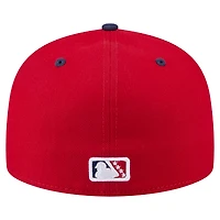 Casquette ajustée New Era Lehigh Valley IronPigs Copa de la Diversión 59FIFTY rouge pour homme