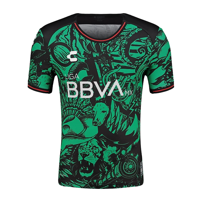 Men's Charly  Black/Green Liga MX 2025 MLS All-Star Game Authentic Jersey