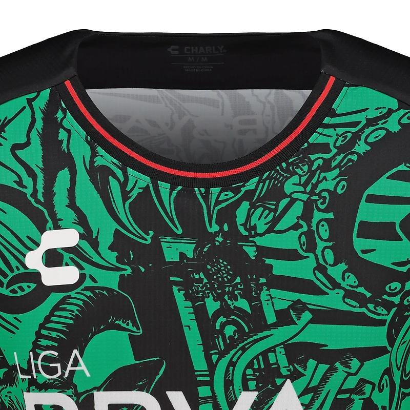 Men's Charly  Black/Green Liga MX 2025 MLS All-Star Game Authentic Jersey