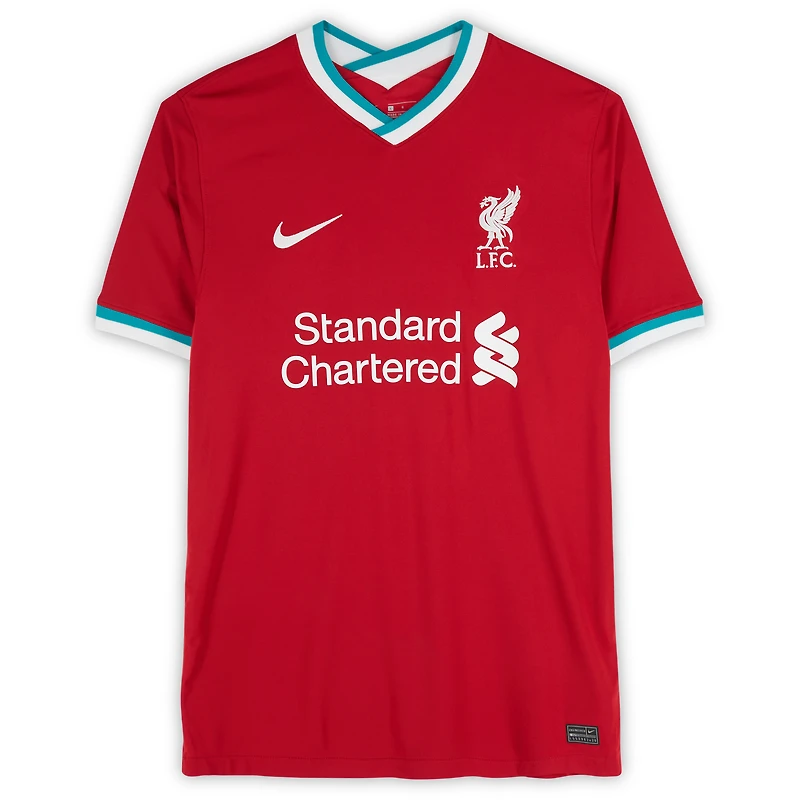 Jordan Henderson Liverpool Autographed Nike 2020-21 Red Home Jersey 