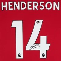 Jordan Henderson Liverpool Autographed Nike 2020-21 Red Home Jersey 