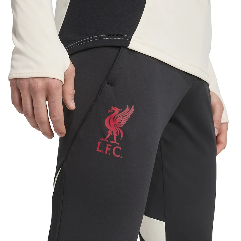 Pantalon d'entraînement adidas noir Liverpool 2025/26 AEROREADY pour homme