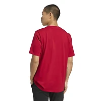 T-shirt adidas rouge Liverpool à trois bandes pour homme