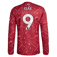 Men's adidas Alexander Isak Red Liverpool 2026/27 Home Replica Long Sleeve Jersey