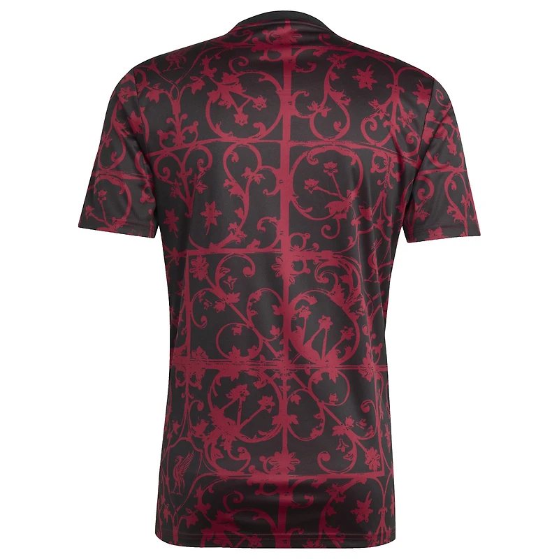 Haut d'avant-match adidas Liverpool 2025/26 AEROREADY noir pour homme