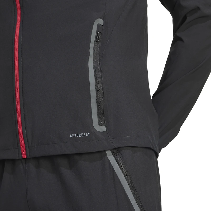 Men's adidas Black Liverpool 2025/26 Tiro Vis Tech Travel Jacket