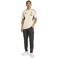 Men's adidas Cream Liverpool 2025/26 Training Polo