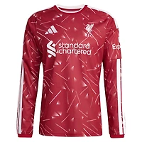 Maillot domicile réplique manches longues adidas Florian Wirtz rouge Liverpool 2026/27 pour homme