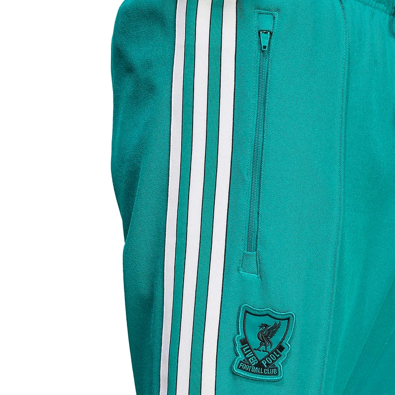 Men's adidas Green Liverpool Lifestyler Track Pants