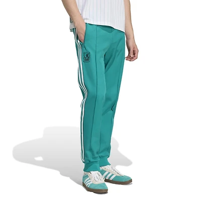 Men's adidas Green Liverpool Lifestyler Track Pants