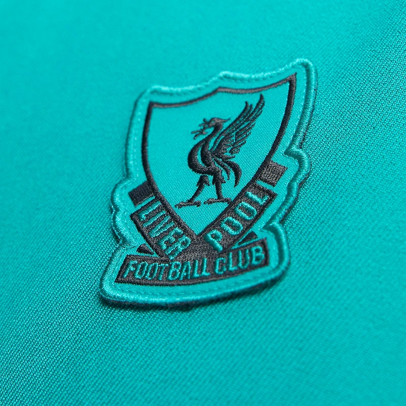 Veste de survêtement zippée adidas Liverpool Terrace Icons verte pour homme