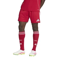 Men's adidas  Red Liverpool 2025/26 Home AEROREADY Replica Shorts