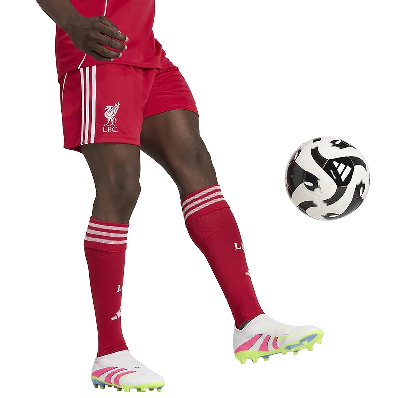 Men's adidas Red Liverpool 2025/26 Home AEROREADY Replica Shorts