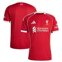 Men's adidas  Red Liverpool 2025/26 Home Replica Jersey
