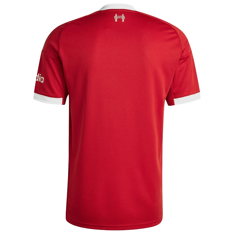 Men's adidas  Red Liverpool 2025/26 Home Replica Jersey