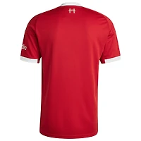 Men's adidas  Red Liverpool 2025/26 Home Replica Jersey
