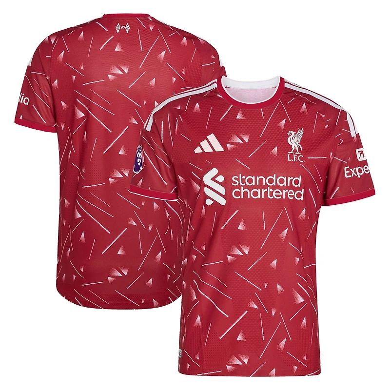 Men's adidas  Red Liverpool 2026/27 Home On-Field Authentic Sponsor Patch Jersey