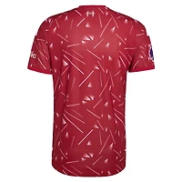 Men's adidas  Red Liverpool 2026/27 Home On-Field Authentic Sponsor Patch Jersey