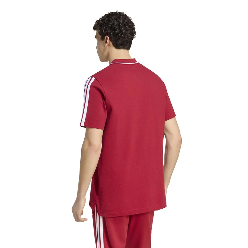 Polo adidas rouge Liverpool Alphaskin DNA pour homme
