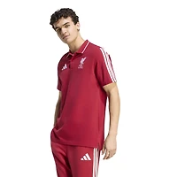 Polo adidas rouge Liverpool Alphaskin DNA pour homme